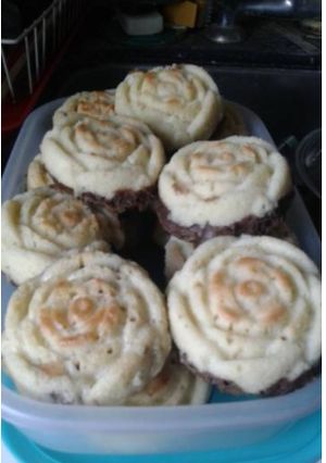Una foto de Cupcakes rosas