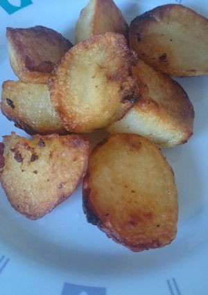 Una foto de Papas salteadas