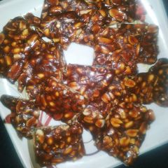 A picture of Peanut chikki.