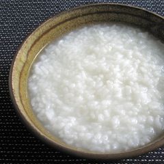 A picture of ‘Okayu’ Japanese Rice Porridge.