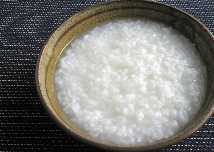 ‘Okayu’ Japanese Rice Porridge