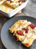 Cannelloni à la courge et au gorgonzola