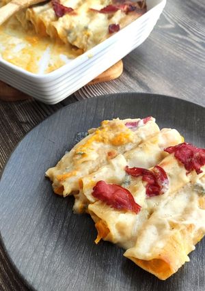 Une photo de Cannelloni à la courge et au gorgonzola