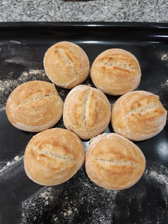Una foto de Pan de Masa Madre "Llonguets"