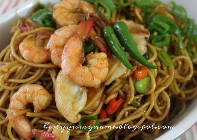 Resep Mie Goreng Seafood Oleh Hestyismyname - Cookpad