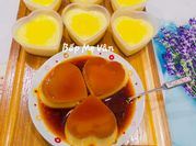 Hình ảnh của bánh flan phô mai con bò cười