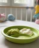 Puré cremoso de palta y yogur para bebés