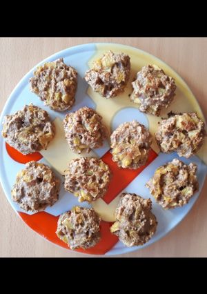 Una foto de Galletas de ananá (piña) y avena