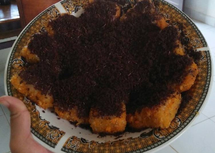 Pisang naget rimbah coklat