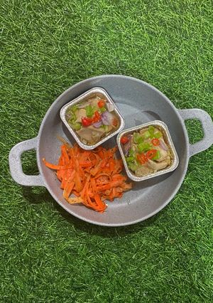 Foto resep Ayam kukus acar wortel