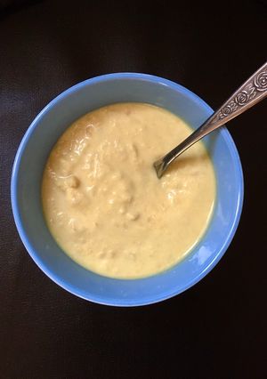 Sárgaborsó krémleves 🥣 recept fotója