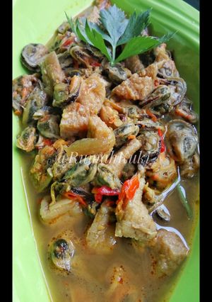 Foto resep Kerang Kupas Masak Pedas Manis 😚