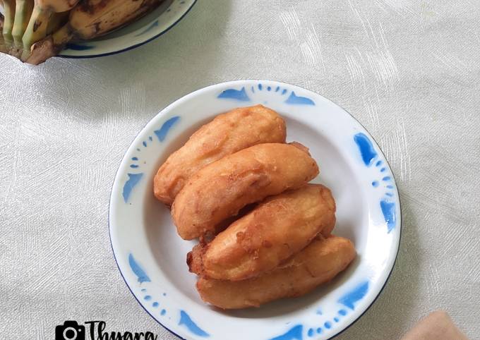 Resep Pisang Goreng Renyah Tahan Lama Oleh Thyara - Cookpad