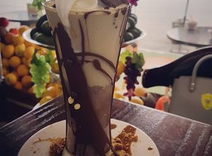 صورة لوصفة ميلك شيك شوكولاتة