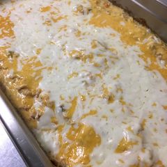 A picture of Chicken Enchilada Casserole.