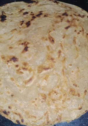 A picture of Simple crispy paratha.
