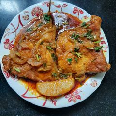 A picture of Bowal Fish Curry.