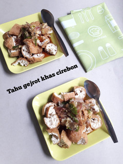 Foto resep Tahu gejrot khas cirebon