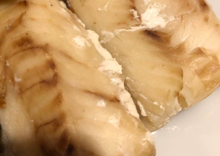 Recipe of Speedy Wine Basted Cod Loin