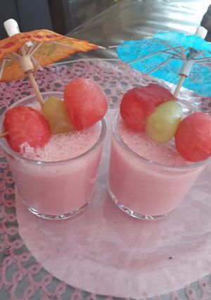 A picture of Watermelon shots.