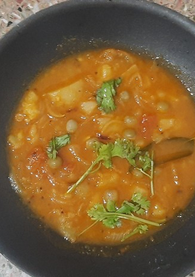 உருளைக்கிழங்கு மசாலா கிரேவி செய்முறை முக்கிய புகைப்படம்