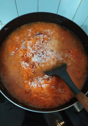 Foto resep Nasi Wortel Rice cooker