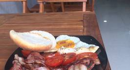 Hình ảnh món Bacon+Egg+Tomato (Đồ ăn sáng thông dụng quốc tế)