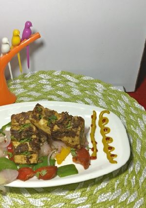 A picture of Paneer speed breaker.
