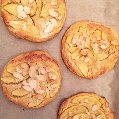 A picture of Almond Apple Tarts.