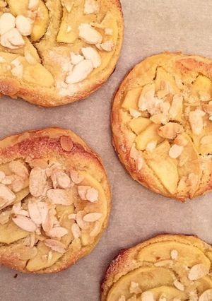 A picture of Almond Apple Tarts.