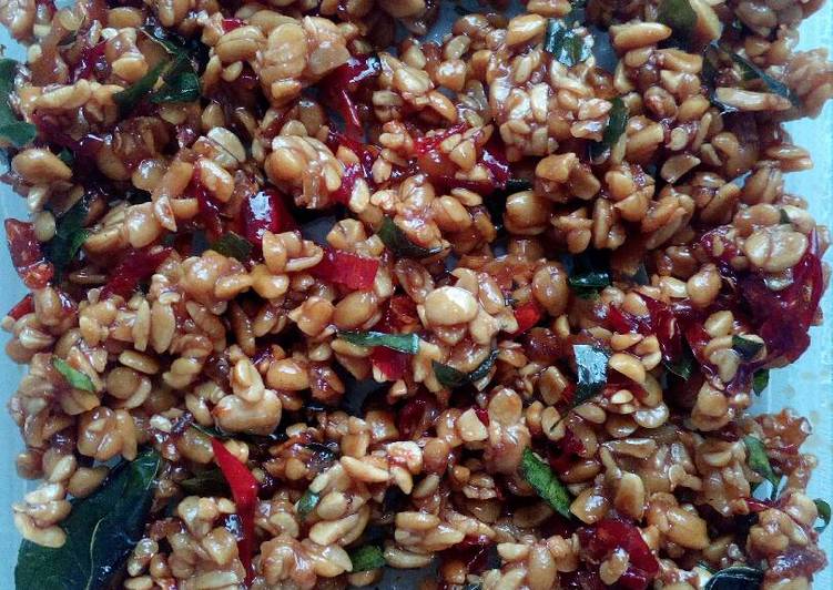 Resep Kering Tempe Pedas Manis Anti Gagal