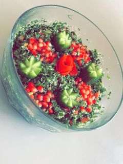 صورة لوصفة تبولة