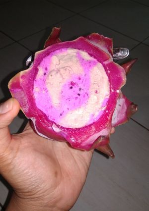 Foto resep Eskrim buah naga