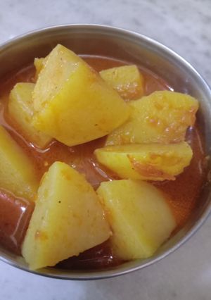 A picture of Gravy Potatoes.