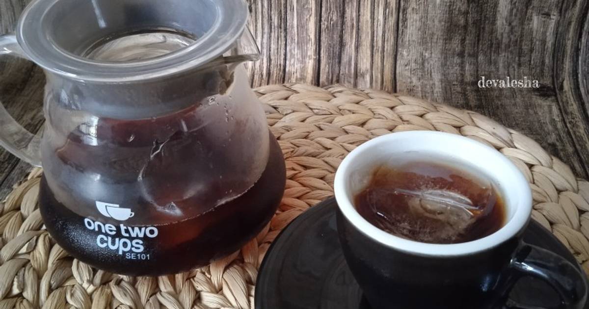 Resep Japanese Iced Coffee (v60) 2 oleh Devalesha Kitchen Cookpad
