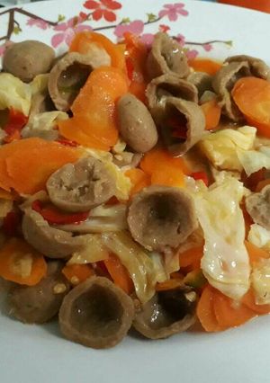 Foto resep Capcay Baso Simpel