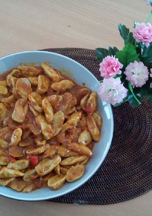 Foto resep Otak-otak Pedas Asam Manis