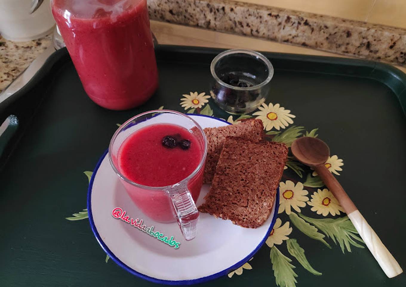 Gazpacho de Arándanos