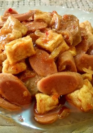 Foto resep Sosis tahu pedas manis