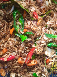 Foto resep Oseng udang rebon