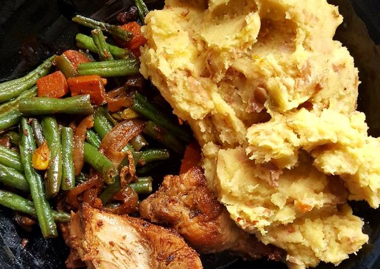 Easiest Way to Make Homemade Omushenye With Veggie &amp; Chicken