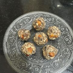 Dry fruits laddu or dates laddu A picture of Dry fruits laddu or dates laddu.