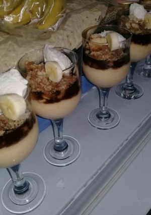 عکسی از دستور دسر ساده و خوشمزه 😋😋😋