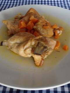 Una foto de Pollo a la cerveza