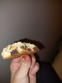 Una foto de Galletas de avena (con chips de chocolate), saludable🍪