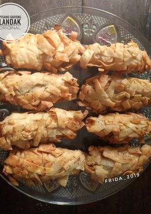 Foto resep Pisang goreng landak 3 bahan saja