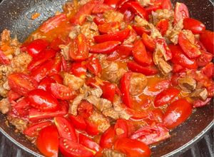 Foto di Ragù alla napoletana (style) nel BBQ