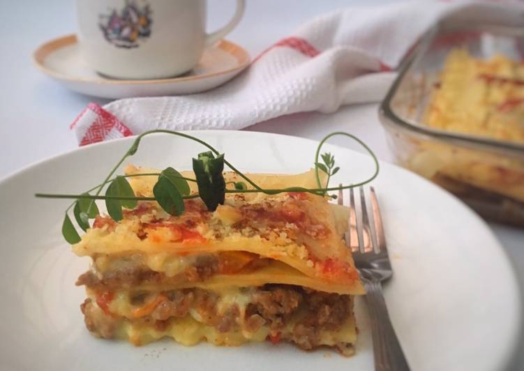 Resep Homemade Italian Lasagna Anti Gagal