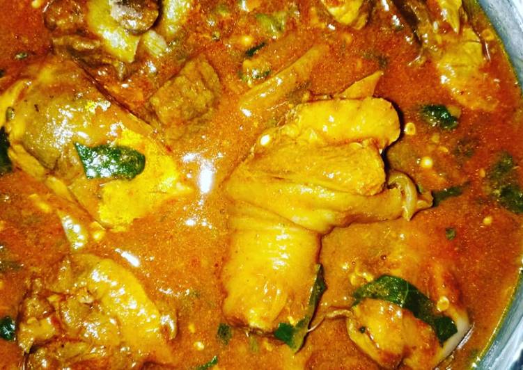 Steps to Prepare Perfect Ogbonor soup