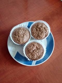Almás zabpelyhes muffin recept fotója